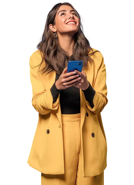 Happy customers with successful loan approval